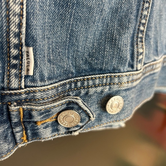 Talula XS Women's Blue Denim Jacket vintage- great wash - Picture 9 of 11